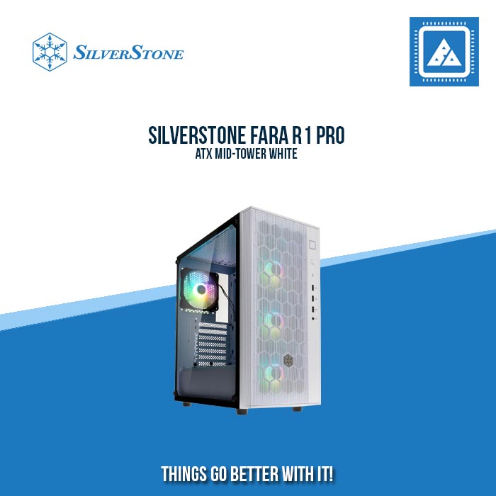 SILVERSTONE FARA R1 PRO  ATX MID-TOWER BLACK|WHITE SILVERSTONE FARA R1 PRO  ATX MID-TOWER BLACK|WHITE